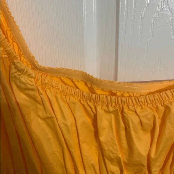 A.N.A Orange Cold Shoulder dress - Picture 10 of 11